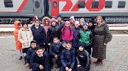 24.11.2018 выставка, посвященная российской железной дороге.