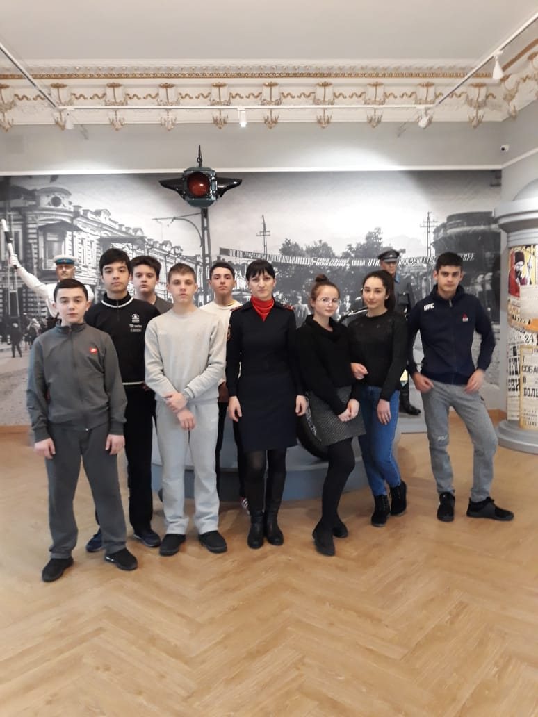 Посещение музея МВД РСО - Алании